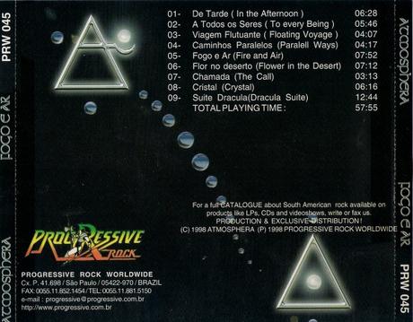 Atmosphera - Fogo e Ar (1998) Atmosphera - Fogo e Ar (1998)