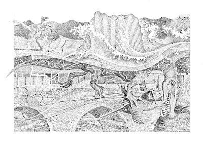 Postals de la Conca prehistòrica por Peter Alan Hull (II)