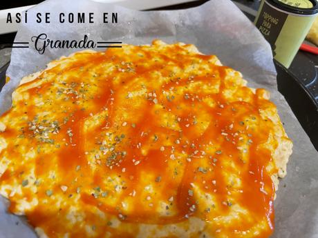 Pizza sin gluten de celebración Pizza sin gluten de celebración