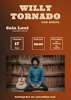 Concierto de Willy Tornado en Sala Laut