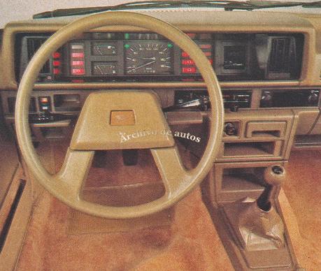 Tablero del Daihatsu Charmant del año 1983
