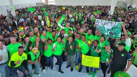 Gilberto Hernández concluye su precampaña en las instalaciones de la FENAPO