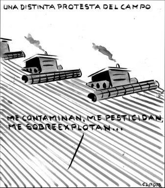Los pueblos abandonados más espectaculares de España… Y la protesta de agricultores con sus tractores.