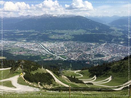 Innsbruck desde los Alpes