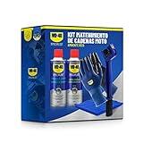 WD-40 Specialist Motorbike Kit Mantenimiento Cadena Moto Ambiente Seco (Limpia Cadenas + Lubricante de Cadenas Ambiente Seco + Cepillo Limpia Cadenas + Guantes de Trabajo +Paño de Microfibra)