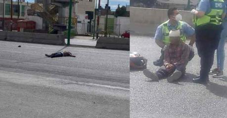 Atropellan a persona en la carretera Rioverde casi esquina con la avenida Rivas Guillen