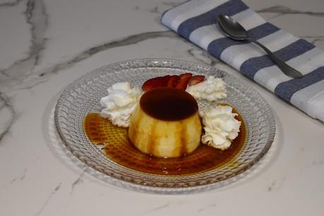 Flan de queso Philadelphia