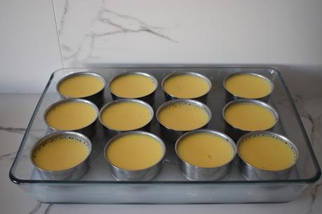 Flan de queso Philadelphia