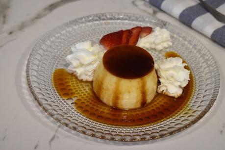 Flan de queso Philadelphia