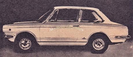 Fiat 770 Coupé presentado por Fiat Concórd en el año 1966