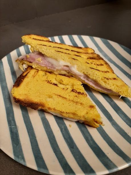 PAN DE SANWICH DE HARINA DE COCO