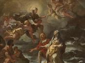 Santa Brígida salvada naufragio Virgen Luca Giordano