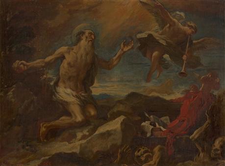 San Jerónimo de Luca Giordano San Jerónimo de Luca Giordano