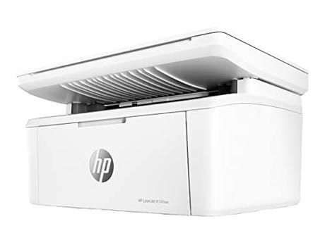 HP LaserJet M140w 7MD72F, Impresora Láser A4 Multifunción Monocromo a Doble Cara Manual, Escaner, Copiadora (20ppm, Wi-Fi, Wi-Fi Direct, USB 2.0, Procesador 500MHz, Memoria 64MB,HP Smart App) Blanca