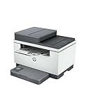 HP LaserJet M234sdwe, Impresora Láser A4 Multifunción Monocromo a Doble Cara Automática, Escaner, Copiadora (29 ppm, Wi-Fi, Ethernet, Procesador 500MHz, Memoria 64MB, HP Smart App)Blanca y Gris