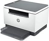 HP LaserJet M234dwe 6GW99E Impresora Láser A4 Multifunción Monocromo a Doble Cara Automatica, Escaner, Copiadora (29 ppm, Ethernet, Wi-Fi, Procesador 500MHz, Memoria 64MB, HP Smart app) Blanca y Gris