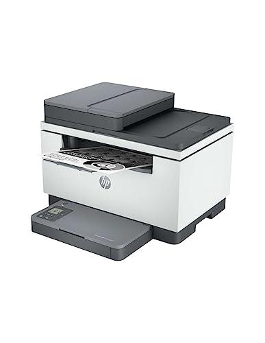HP LaserJet M234sdwe, Impresora Láser A4 Multifunción Monocromo a Doble Cara Automática, Escaner, Copiadora (29 ppm, Wi-Fi, Ethernet, Procesador 500MHz, Memoria 64MB, HP Smart App)Blanca y Gris