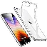 ESR Funda Silicona Transparente Compatible iPhone SE 2022,iPhone SE 2020, iPhone 8,Funda Transparente de TPU Blando y Fino, Resistente Amarilleo,Funda para iPhone SE 3/2, Transparente