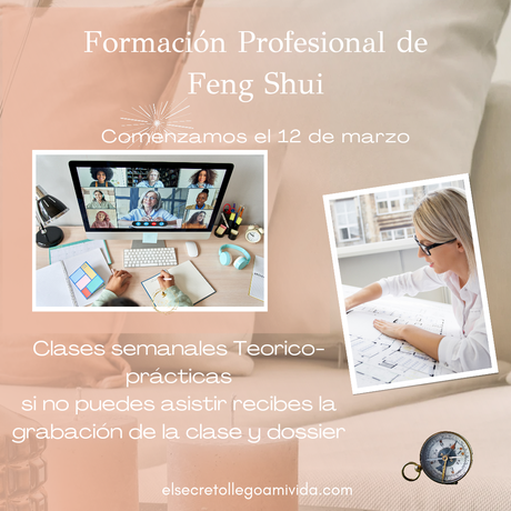 Formación profesional de Feng Shui 12 de marzo