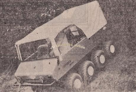 Leopard 8, un anfibio italiano de ocho ruedas del año 1978 Leopard 8, un anfibio italiano de ocho ruedas del año 1978