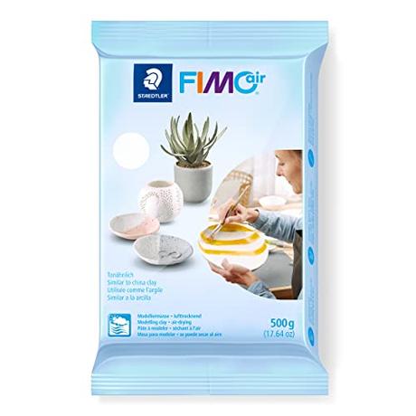 STAEDTLER Mars Deutschland Fimo 8100-0 - Pasta de Modelar, Blanco, 500 g
