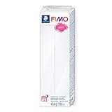 STAEDTLER 8021-0 ST Pasta para modelar de Color Blanco Fimo Soft. Caja con 1 Pastilla de 454 Gramos