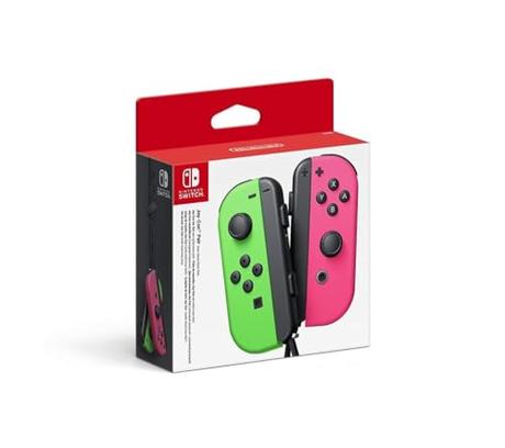 Nintendo Par Joy-Con, verde/rosa, Bluetooth ( Nintendo Interruptor)