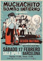 Concierto matinal de Muchachito Bombo Infierno en Sala Apolo