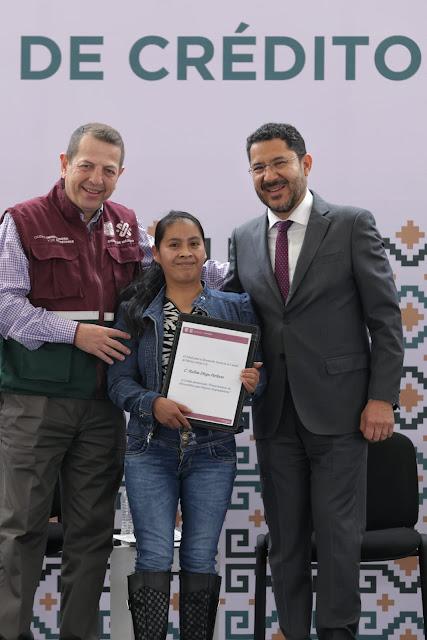 ENTREGA MARTÍ BATRES MÁS DE 66 MDP EN CRÉDITOS PARA IMPULSAR CREACIÓN DE MICRO, PEQUEÑAS Y MEDIANAS EMPRESAS