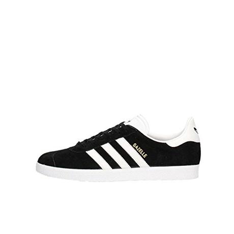 adidas Gazelle, Zapatillas, Hombre, Core Black White Gold Metallic Bb5476, 42 2/3 EU