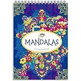 Libros de Mandalas para Colorear para Adultos Colorya - Tamaño A4 - Libro para Pintar Mandala para Adultos - Papel de Primera Calidad, Sin Sangrado Medio, Impresión a una Cara