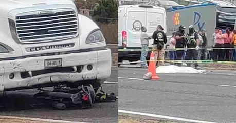 Tragedia en Carretera 57: dos jóvenes pierden la vida al ser atropelladas por tráiler