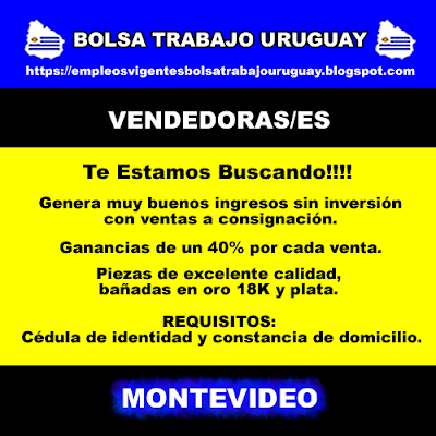 VENDEDORAS/ES