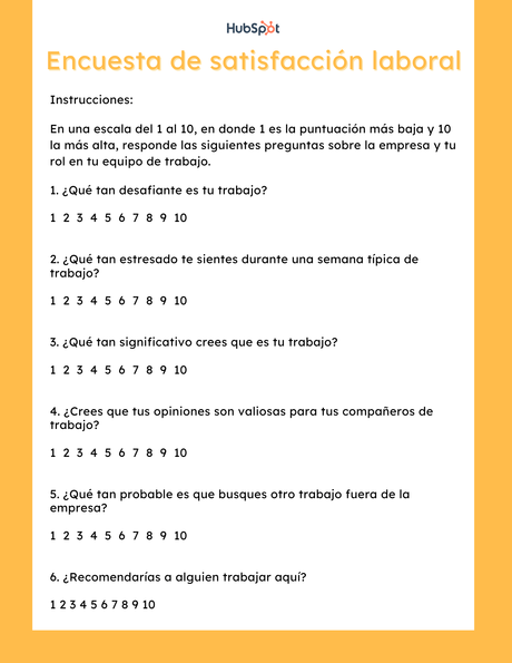 Cómo crear una encuesta de satisfacción laboral