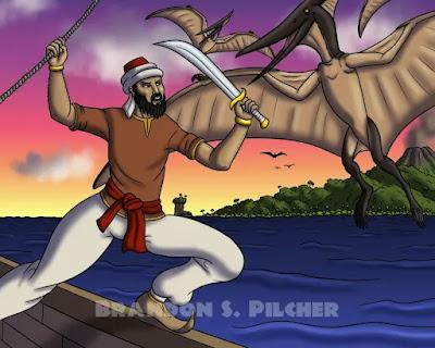 Historia antigua, mundos fantásticos y fauna del pasado por Brandon Pilcher