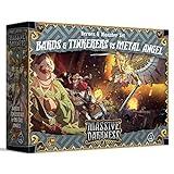 Massive Darkness 2 Bards and Tinkerers Vs. Metal Angel Heroes and Monsters Expansion Cooperative Strategy Game for Adults and Teens Ages 14+ 1-6 Players Avg. Playtime 60 Mins Made by CMON