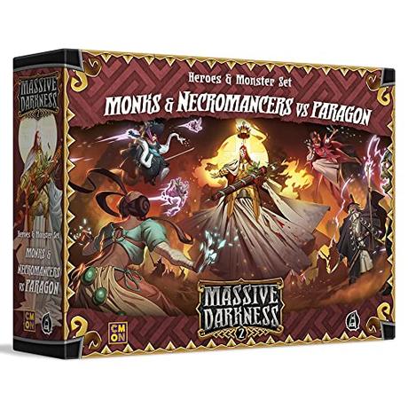 CMON Monjes y Nigromantes vs El Paragon: Oscuridad Masiva 2