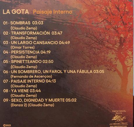 La Gota - Paisaje Interno (2023)