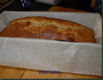 Plum cake de arándanos, nueces y avellanas