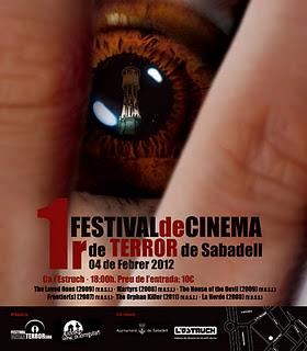 I Festival de Cinema de Terror de Sabadell venta/reserva de entradas