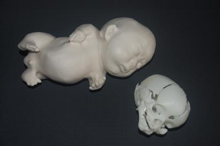 El acabose: figuritas de la ecografía en 3D de tu hijo