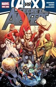 Avengers Vs X-Men: Portada Vengadores Secretos #26