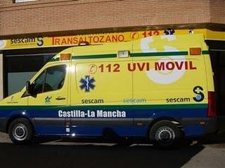 Trabajadores de las ambulancias de Almadén denuncian el impago de sus nóminas