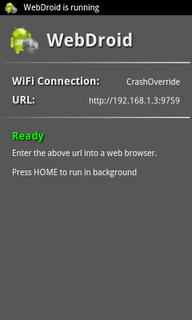 Transfiere ficheros a tu Android con WebDroid
