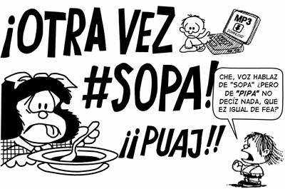 Este blog no quiere #SOPA