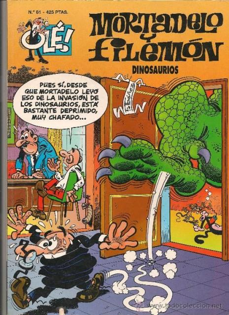 Tinta Secuencial (27): Mortadelo y Filemón: Dinosaurios, un Jurassic Park de andar por casa