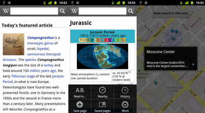 La palicación oficial de la Wikipedia llega al Android Market