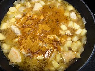 Pollo al estilo hindú con arroz