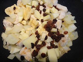 Pollo al estilo hindú con arroz