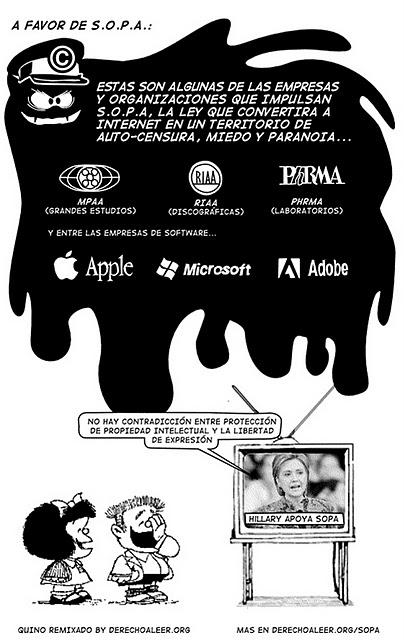 BASTA DE SOPA!!! (Stop online piracy act)